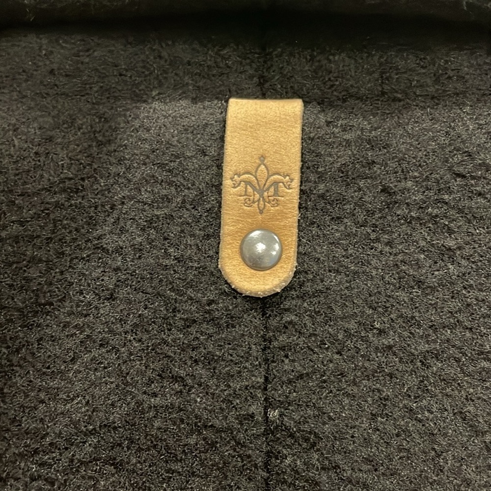 Mackage Wool Blend Black Peacoat Size XS - Picture 8 of 15